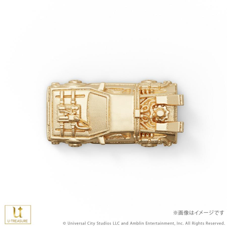 バック・トゥ・ザ・フューチャー グッズ フィギュア 【100点限定】 タイムマシン ミニフィギュア（『バック・トゥ・ザ・フューチャー PART3』モデル） K18の画像