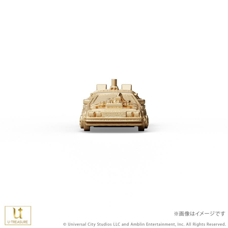 バック・トゥ・ザ・フューチャー グッズ フィギュア 【100点限定】 タイムマシン ミニフィギュア（『バック・トゥ・ザ・フューチャー PART3』モデル） K18の画像