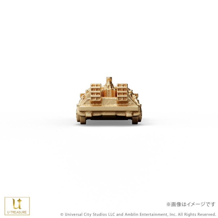 バック・トゥ・ザ・フューチャー グッズ フィギュア 【100点限定】 タイムマシン ミニフィギュア（『バック・トゥ・ザ・フューチャー PART3』モデル） K18の画像