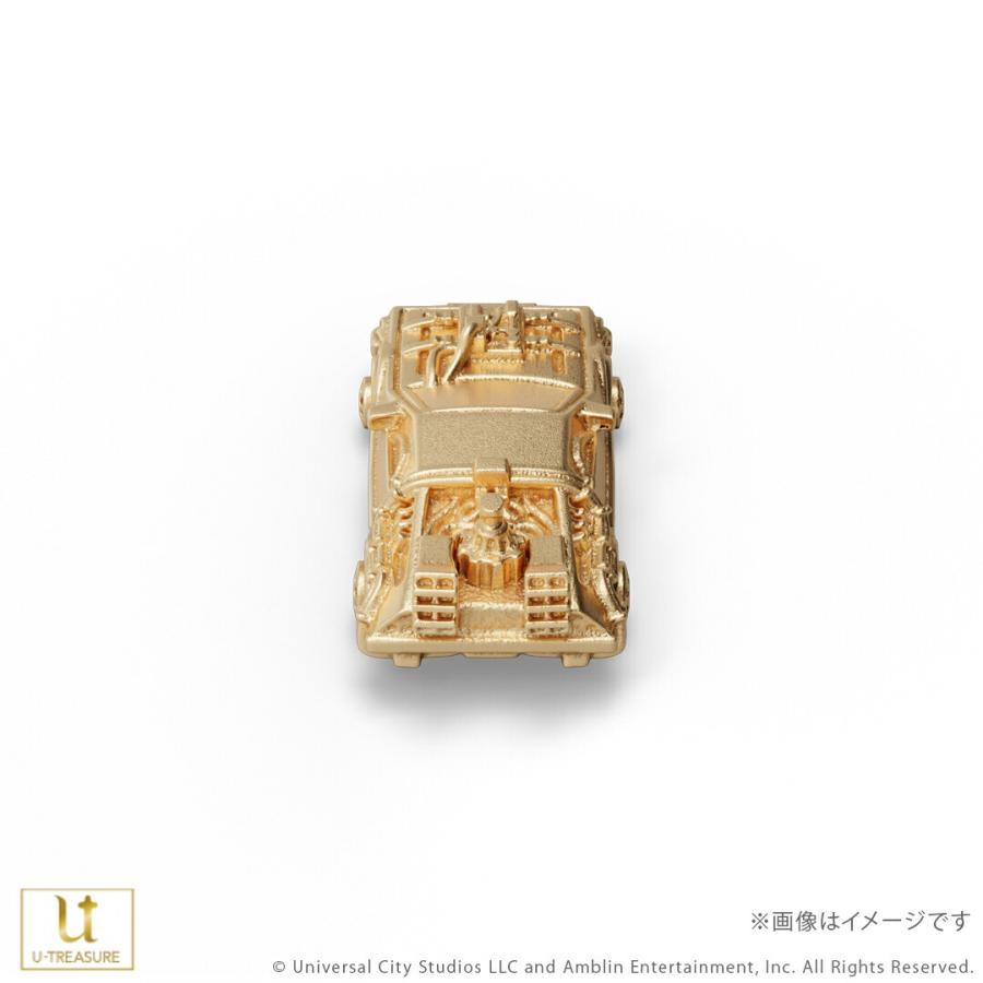 バック・トゥ・ザ・フューチャー グッズ フィギュア 【100点限定】 タイムマシン ミニフィギュア（『バック・トゥ・ザ・フューチャー PART3』モデル） K18の画像