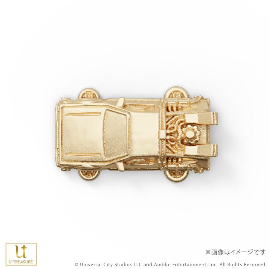 バック・トゥ・ザ・フューチャー グッズ フィギュア 【100点限定】 タイムマシン ミニフィギュア（『バック・トゥ・ザ・フューチャー PART2』モデル） K18の画像