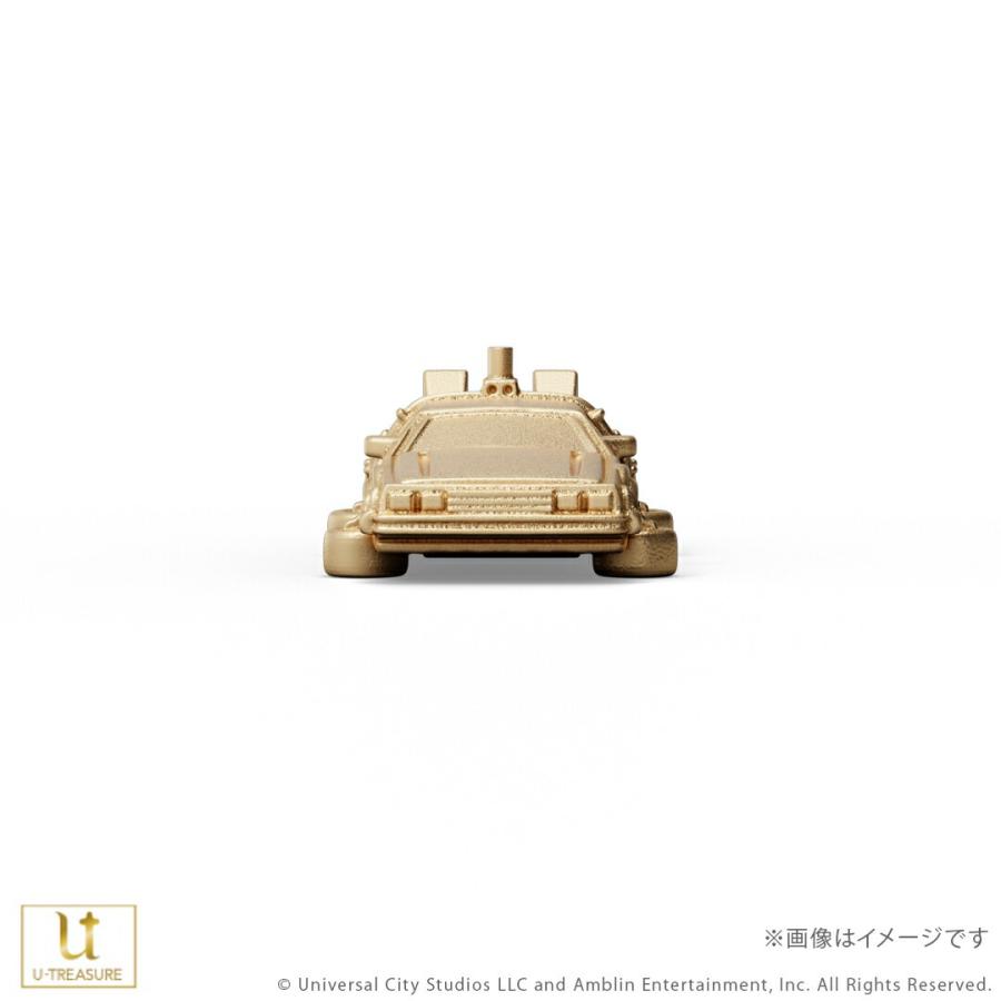 バック・トゥ・ザ・フューチャー グッズ フィギュア 【100点限定】 タイムマシン ミニフィギュア（『バック・トゥ・ザ・フューチャー PART2』モデル） K18の画像