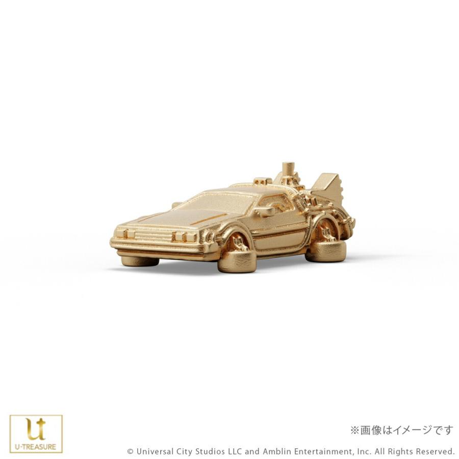 バック・トゥ・ザ・フューチャー グッズ フィギュア 【100点限定】 タイムマシン ミニフィギュア（『バック・トゥ・ザ・フューチャー PART2』モデル） K18の画像