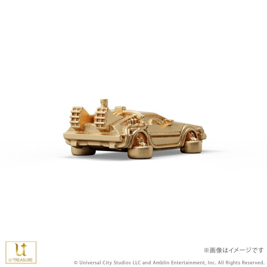バック・トゥ・ザ・フューチャー グッズ フィギュア 【100点限定】 タイムマシン ミニフィギュア（『バック・トゥ・ザ・フューチャー PART2』モデル） K18の画像