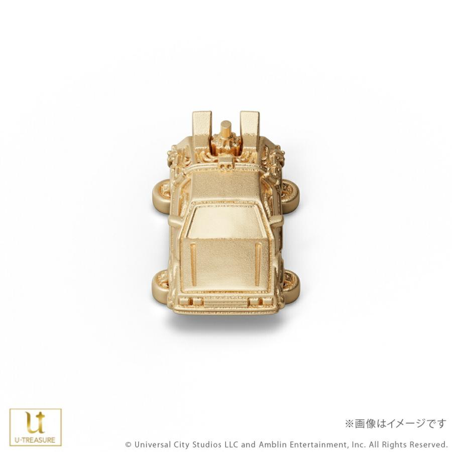 バック・トゥ・ザ・フューチャー グッズ フィギュア 【100点限定】 タイムマシン ミニフィギュア（『バック・トゥ・ザ・フューチャー PART2』モデル） K18の画像