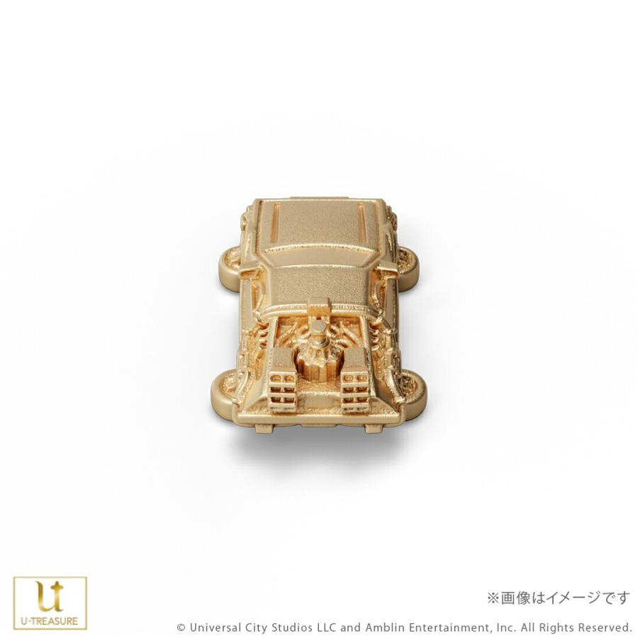 バック・トゥ・ザ・フューチャー グッズ フィギュア 【100点限定】 タイムマシン ミニフィギュア（『バック・トゥ・ザ・フューチャー PART2』モデル） K18の画像