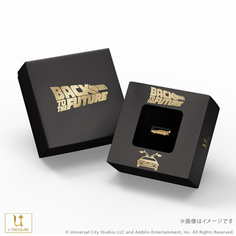 バック・トゥ・ザ・フューチャー グッズ フィギュア 【100点限定】 タイムマシン ミニフィギュア（『バック・トゥ・ザ・フューチャー』モデル） K18の画像