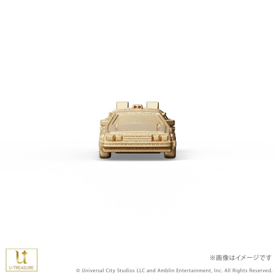 バック・トゥ・ザ・フューチャー グッズ フィギュア 【100点限定】 タイムマシン ミニフィギュア（『バック・トゥ・ザ・フューチャー』モデル） K18の画像