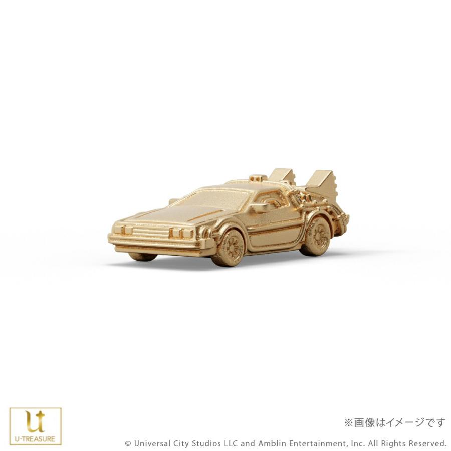 バック・トゥ・ザ・フューチャー グッズ フィギュア 【100点限定】 タイムマシン ミニフィギュア（『バック・トゥ・ザ・フューチャー』モデル） K18の画像