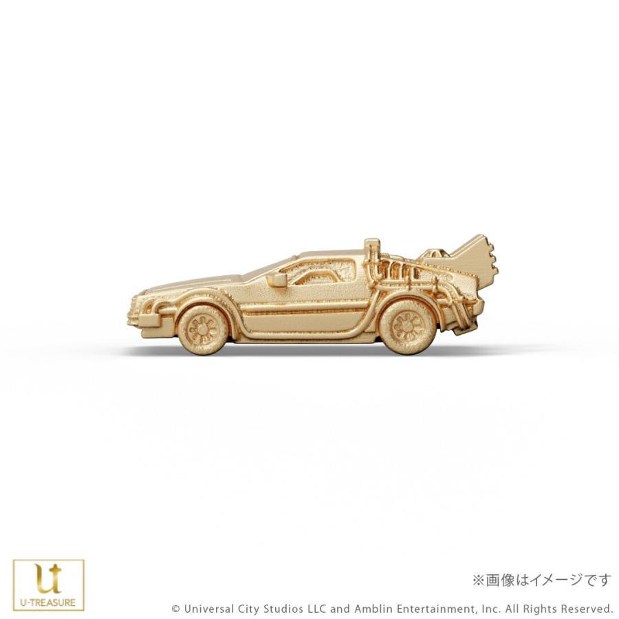 バック・トゥ・ザ・フューチャー グッズ フィギュア 【100点限定】 タイムマシン ミニフィギュア（『バック・トゥ・ザ・フューチャー』モデル） K18の画像