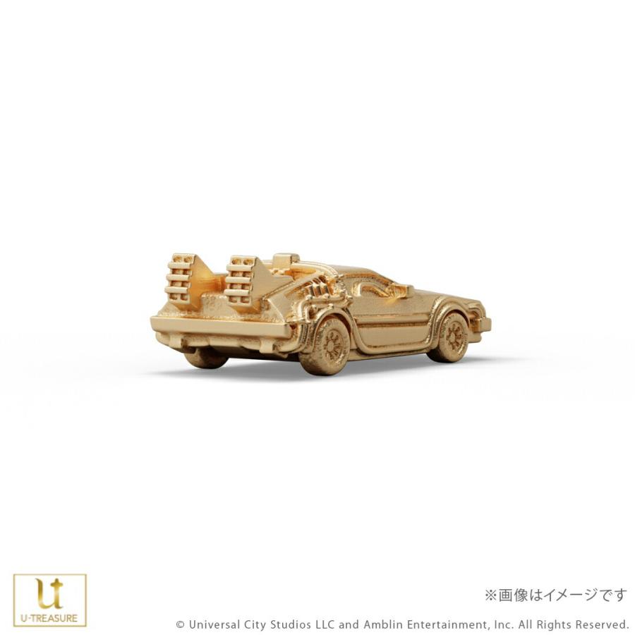バック・トゥ・ザ・フューチャー グッズ フィギュア 【100点限定】 タイムマシン ミニフィギュア（『バック・トゥ・ザ・フューチャー』モデル） K18の画像