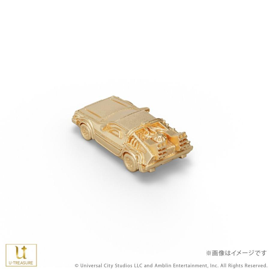 バック・トゥ・ザ・フューチャー グッズ フィギュア 【100点限定】 タイムマシン ミニフィギュア（『バック・トゥ・ザ・フューチャー』モデル） K18の画像