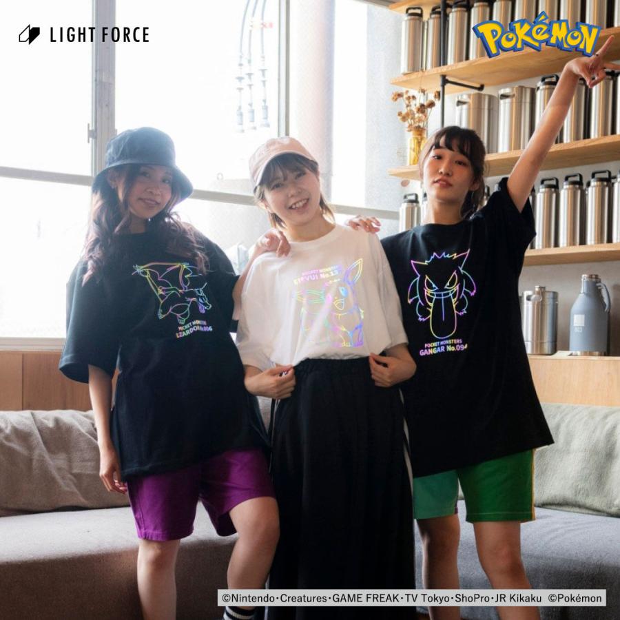 ポケモン イーブイ Tシャツ ユニセックス 男女兼用 大人 お揃い ペア