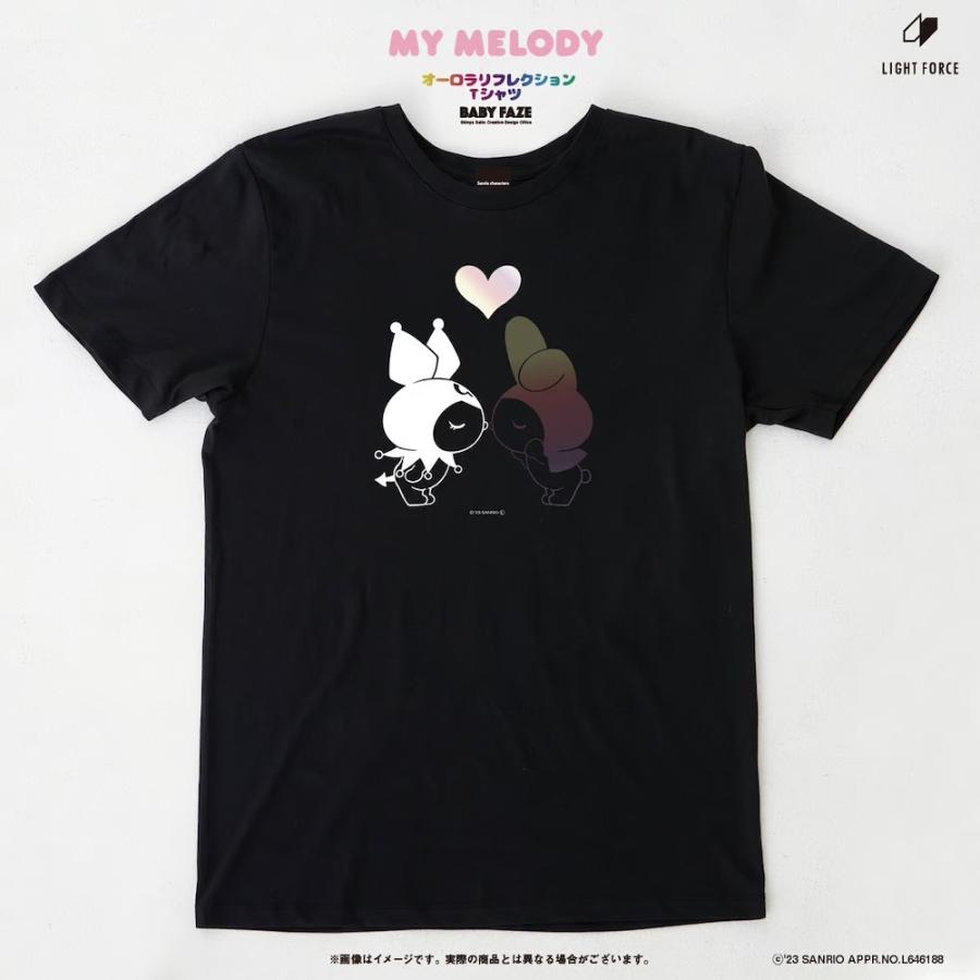 sanrio（サンリオ） 服 半袖 Tシャツ クロミ ＆ マイメロディ オーロラ 