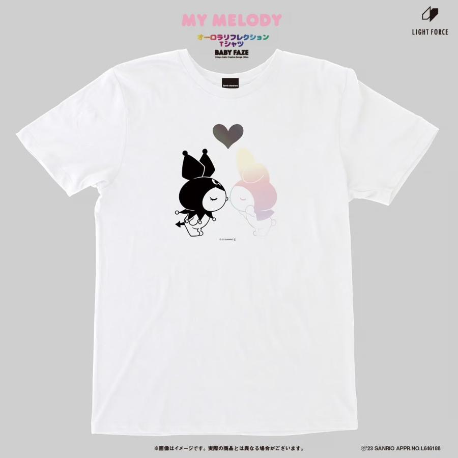 sanrio（サンリオ） 服 半袖 Tシャツ クロミ ＆ マイメロディ オーロラ