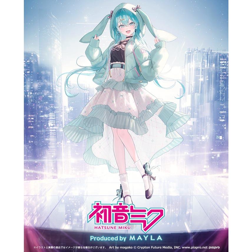 初音ミク アイコニック スカート 白 MAYLA マイラ 初音ミク グッズ 服 アイコニック スカート