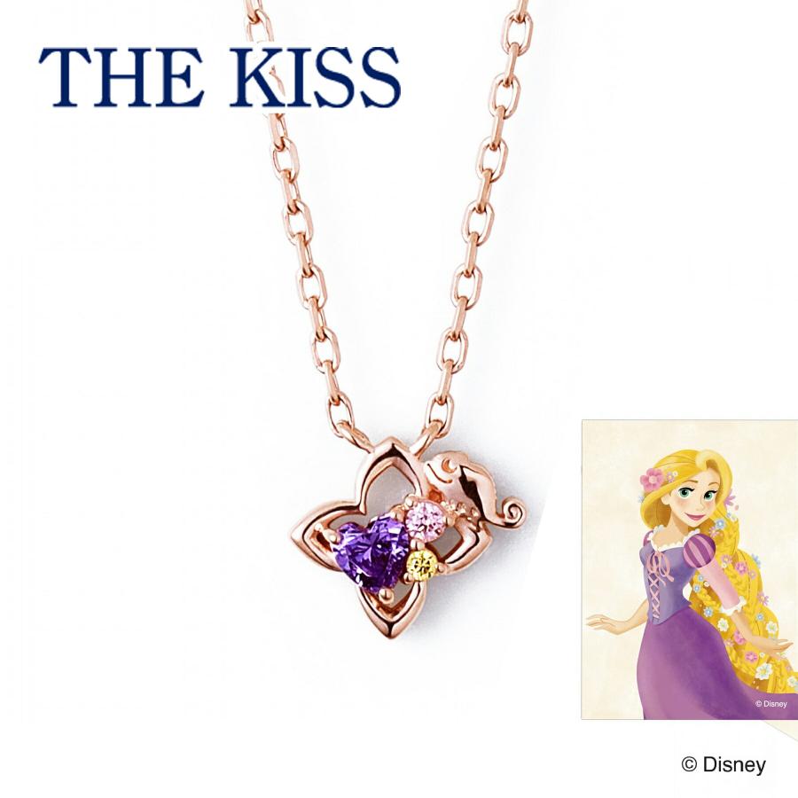 THE KISS ディズニー ラプンツェル ネックレス シルバー レディース