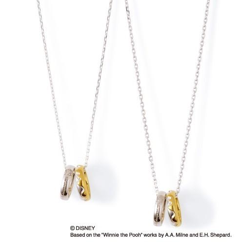 ディズニー プーさん くまのプーさんamp ピグレット ペアネックレス ペアグッズ ペアアクセサリー The Kiss ザキス ザキッス プレゼント 最大86 Offクーポン