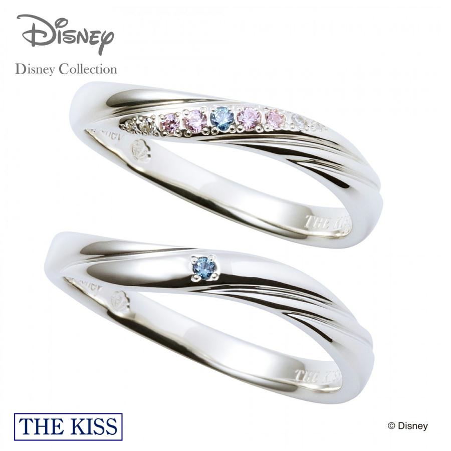 THE KISS ディズニー アリエル ペアリング 指輪 シルバー レディース 