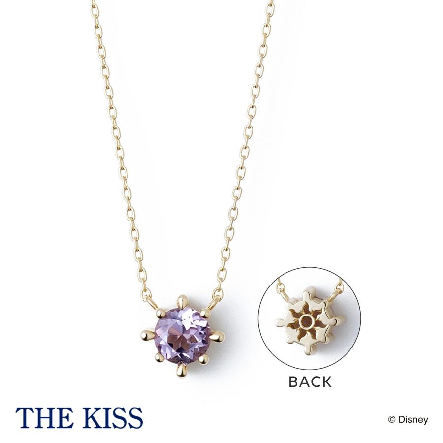 THE KISS ディズニー ラプンツェル ネックレス K10イエローゴールド