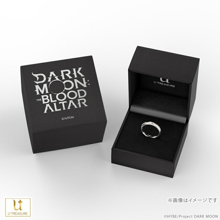 ダークムーン：ザ・ブラッド・アルター グッズ 指輪 DARK MOON: THE BLOOD ALTAR リング プラチナ 選べるヴァンパイア ユニセックス 公式 アクセサリーの画像