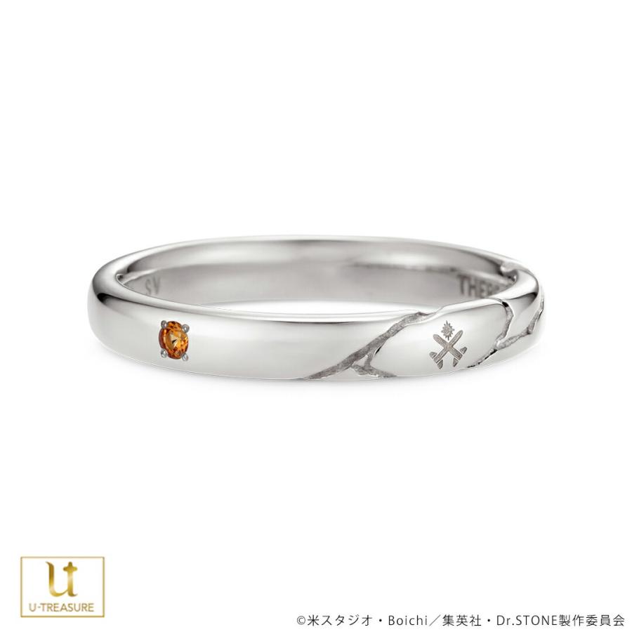 TVアニメ「Dr.STONE」 グッズ リング 指輪 メッセージリング 七海龍水