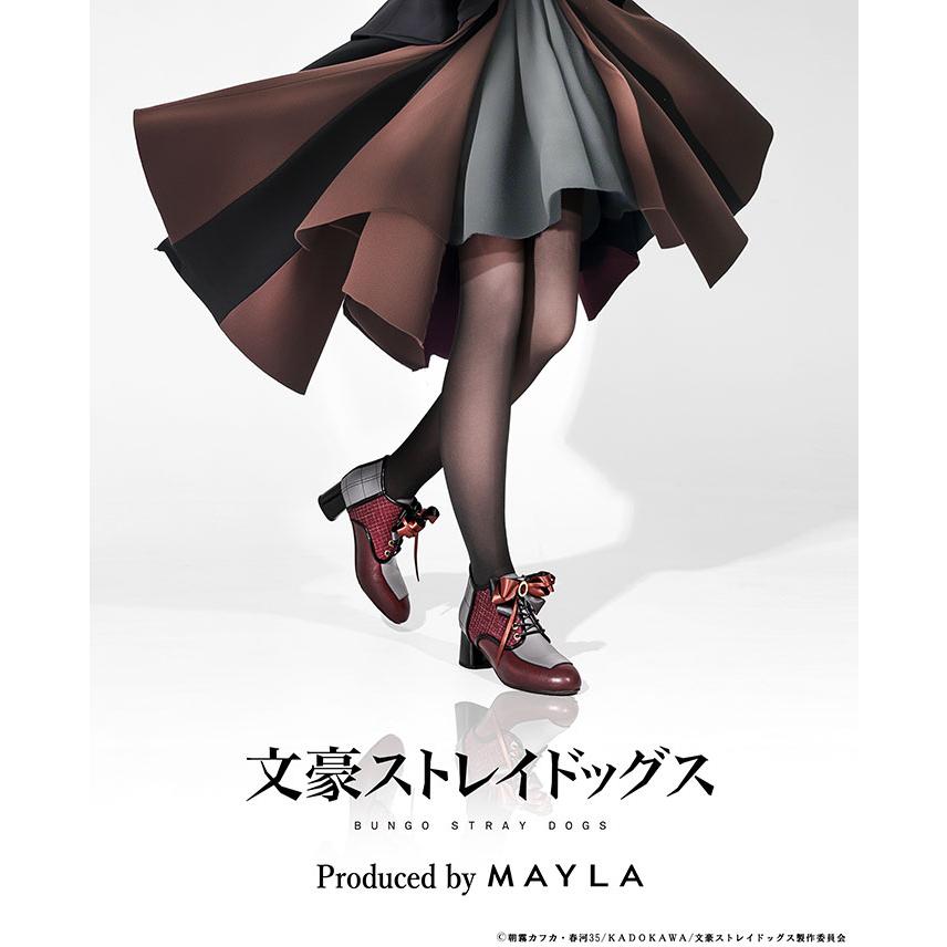 MAYLA 文豪ストレイドッグス　アイコニック　シューズ　オブジェブーツ　太宰治 楽天市場】MAYLA マイラ 文豪ストレイドッグス グッズ 靴 アイコニック