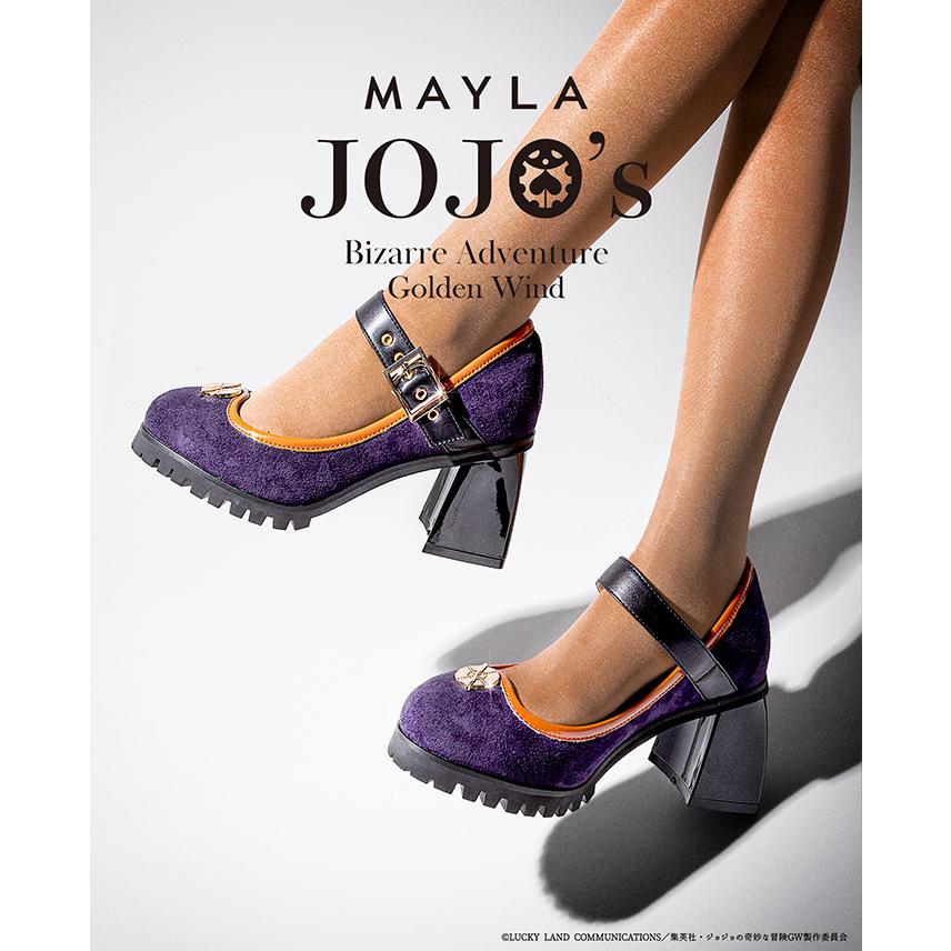 MAYLA ジョジョの奇妙な冒険 アイコニックシューズオブジェパンプス ジョジョの奇妙な冒険 黄金の風 アイコニック シューズ オブジェ
