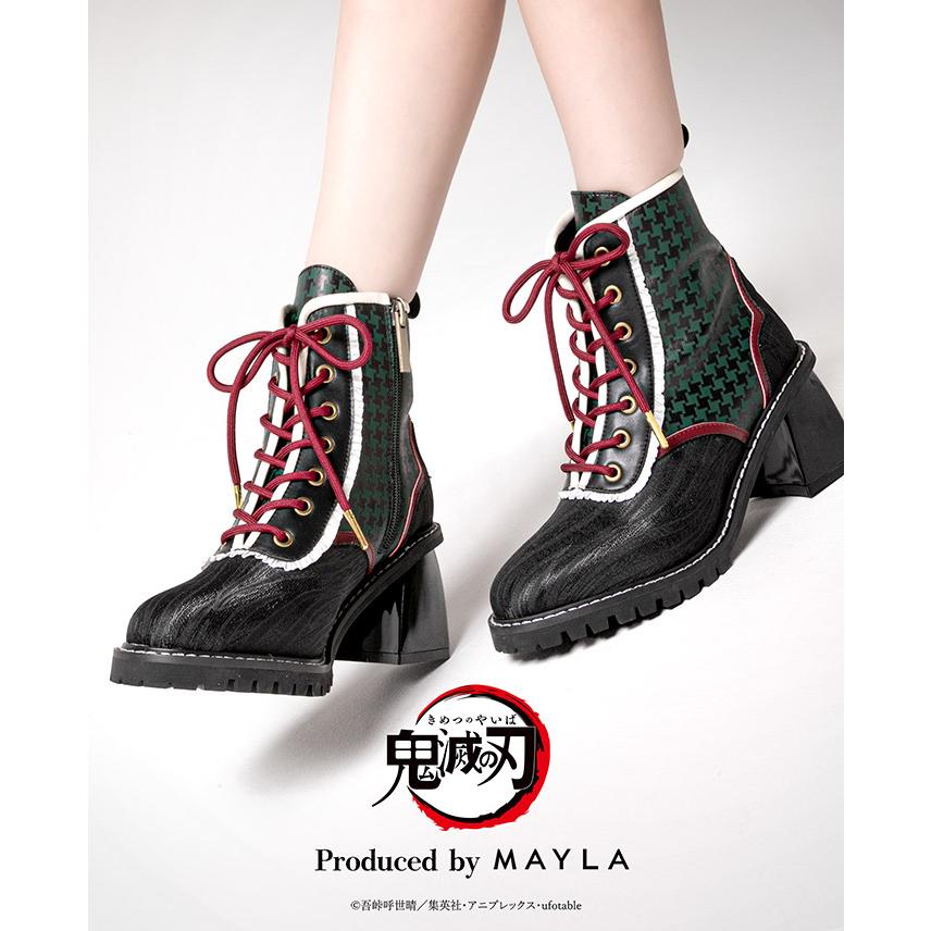 鬼滅の刃×MAYLA 靴　アイコニック シューズオブジェ パンプス　竈門炭治郎 鬼滅の刃 アイコニック シューズオブジェ パンプス- mayla classic