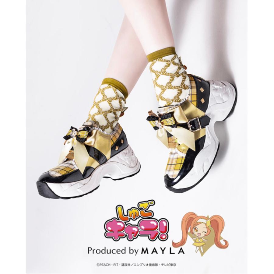 しゅごキャラ！ MAYLAコラボ スニーカー 4種セット MAYLA（マイラ） しゅごキャラ！ グッズ 靴 スニーカー アイコニック