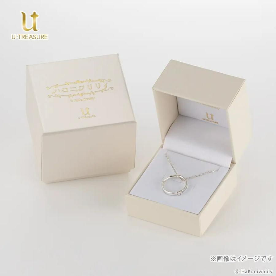 ハコニワリリィ グッズ ネックレス リングネックレス Kotoha シルバー アクリルジュエリースタンド特典付き ユニセックス メンズ レディース 公式の画像