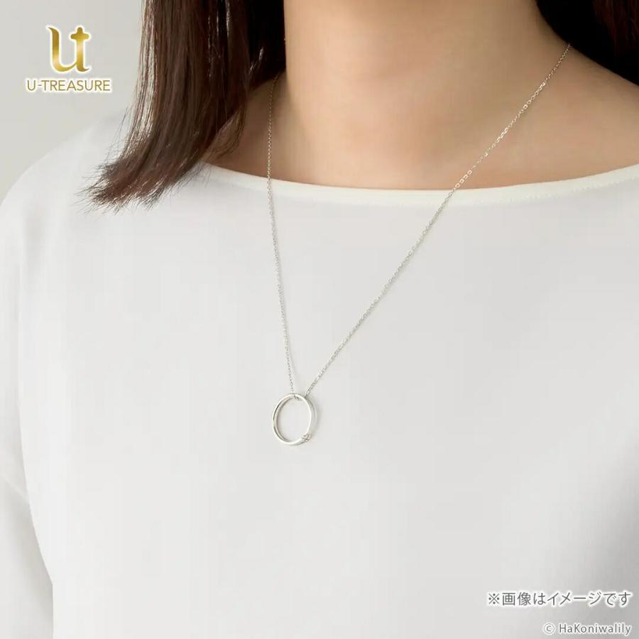ハコニワリリィ グッズ ネックレス リングネックレス Kotoha シルバー アクリルジュエリースタンド特典付き ユニセックス メンズ レディース 公式の画像