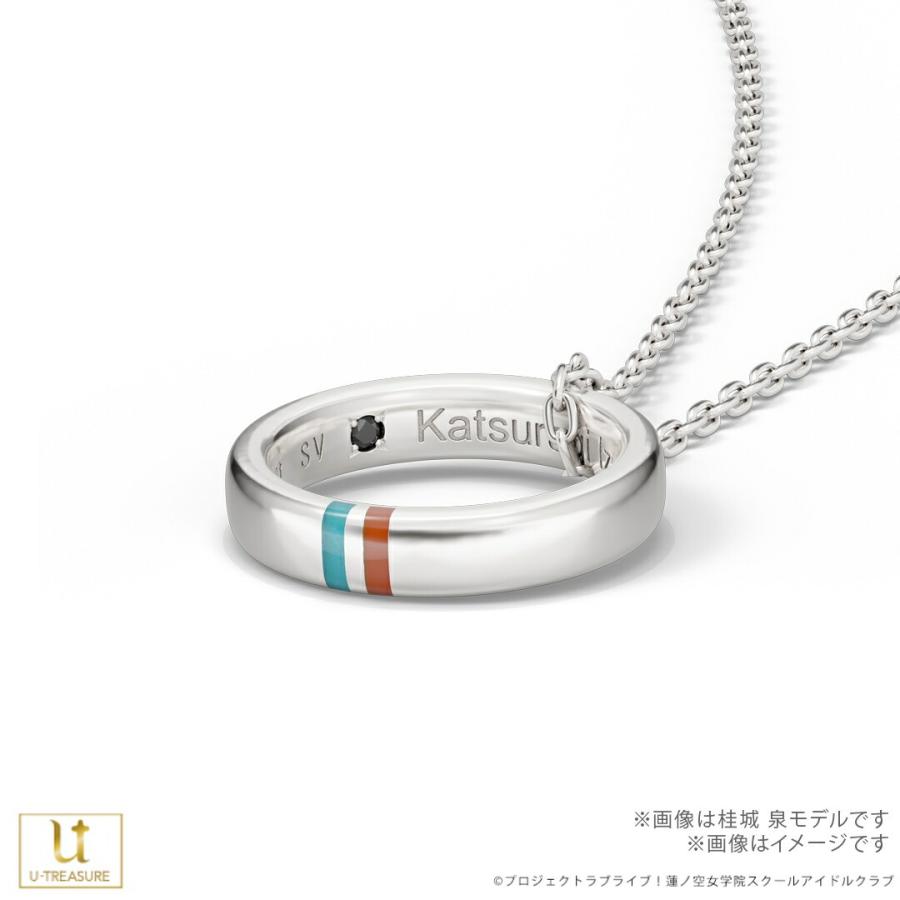 ラブライブ！蓮ノ空女学院スクールアイドルクラブ グッズ ネックレス ユニットリングネックレス 「Edel Note」モデル（104〜105期生Ver.） ユニセックスの画像