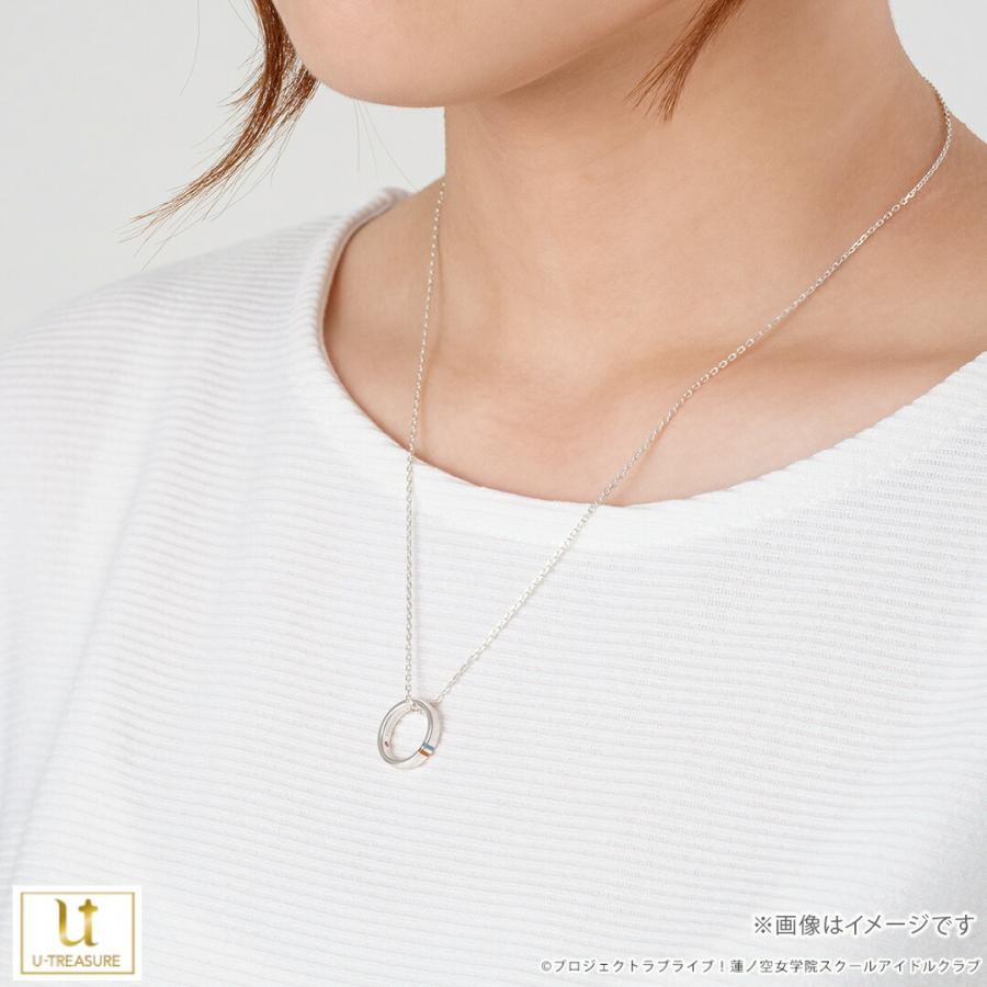 ラブライブ！蓮ノ空女学院スクールアイドルクラブ グッズ ネックレス ユニットリングネックレス 「Edel Note」モデル（104〜105期生Ver.） ユニセックスの画像