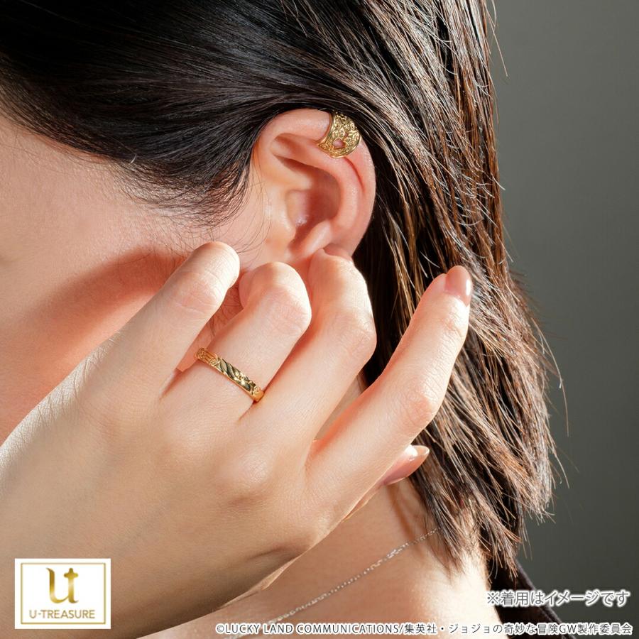 ジョジョの奇妙な冒険 ジョルノ イヤーカフ イエローゴールドコーティング ジョジョの奇妙な冒険 ジョルノ イヤーカフ イエローゴールド