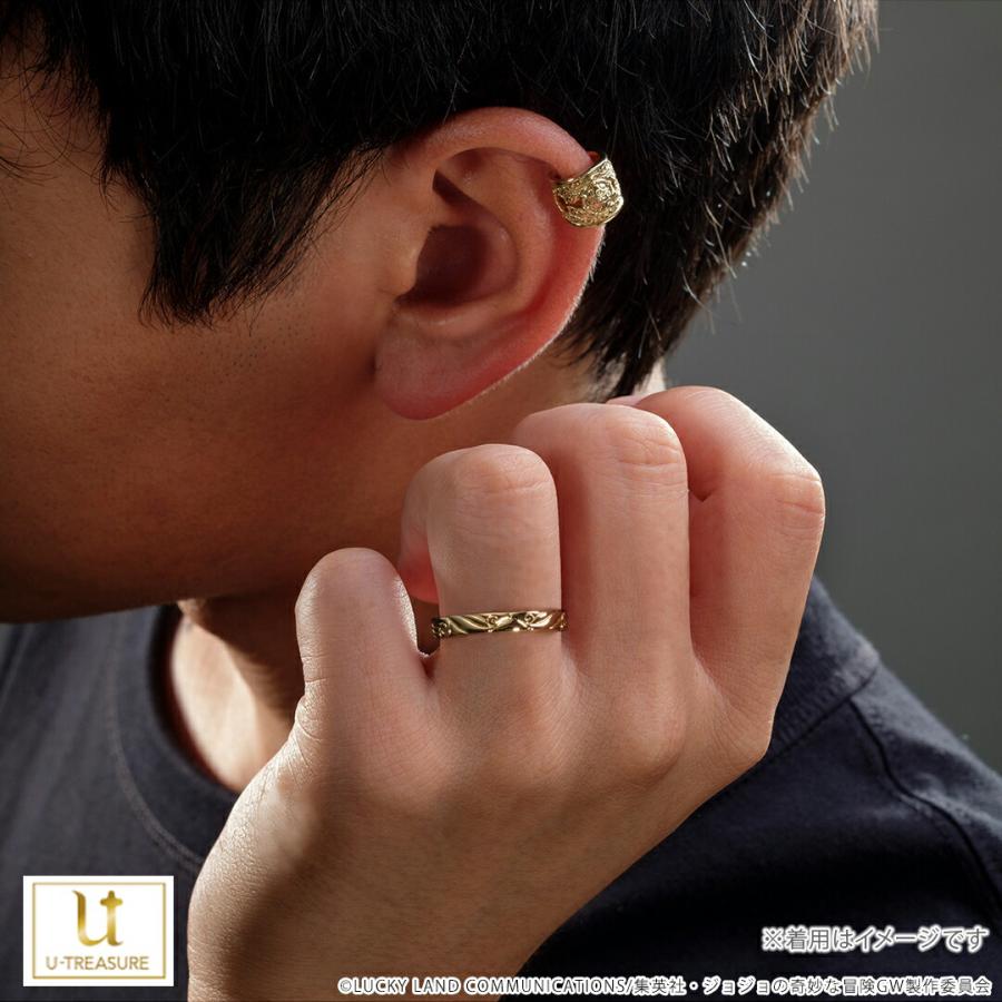 ジョジョの奇妙な冒険 ジョルノ イヤーカフ イエローゴールドコーティング ジョルノ・ジョバァーナ イヤーカフ/シルバー（イエローゴールド