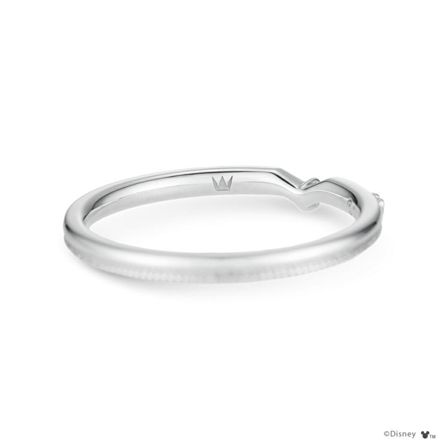 「キングダム ハーツ」 リング 指輪 / 幸運のマーク / リング with diamond プラチナ950 ユニセックス 男女兼用 メンズ 結婚指輪 マリッジリングの画像