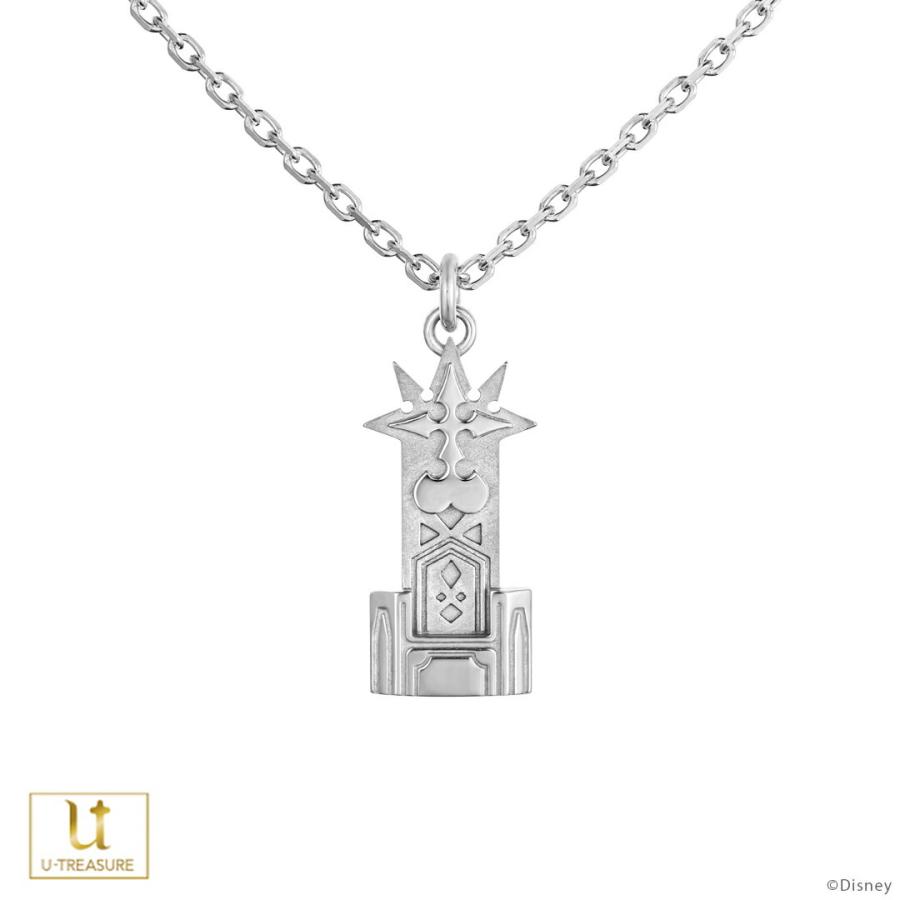 「キングダム ハーツ」 グッズ ネックレス アクセサリー / X III機関 / ネックレス プラチナ 男女兼用 ユニセックス メンズ レディース プレゼントの画像