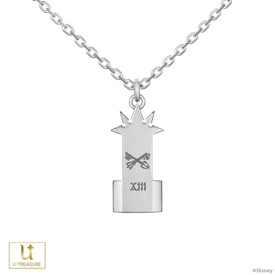 「キングダム ハーツ」 グッズ ネックレス アクセサリー / X III機関 / ネックレス プラチナ 男女兼用 ユニセックス メンズ レディース プレゼントの画像