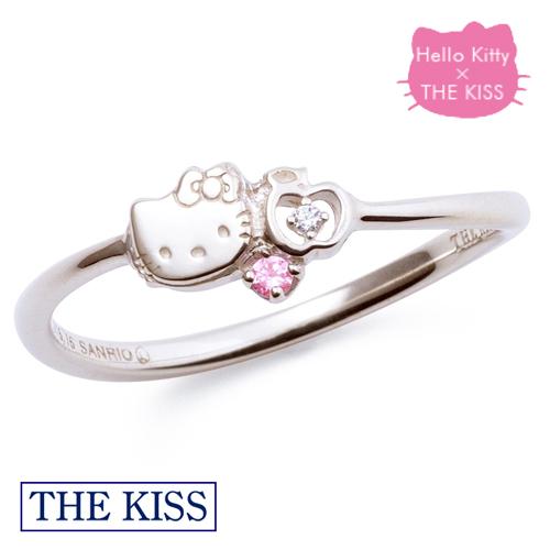 THE KISS ハローキティ 指輪 リング Hello Kitty シルバー THE KISS ハローキティ 指輪 リング Hello Kitty シルバー