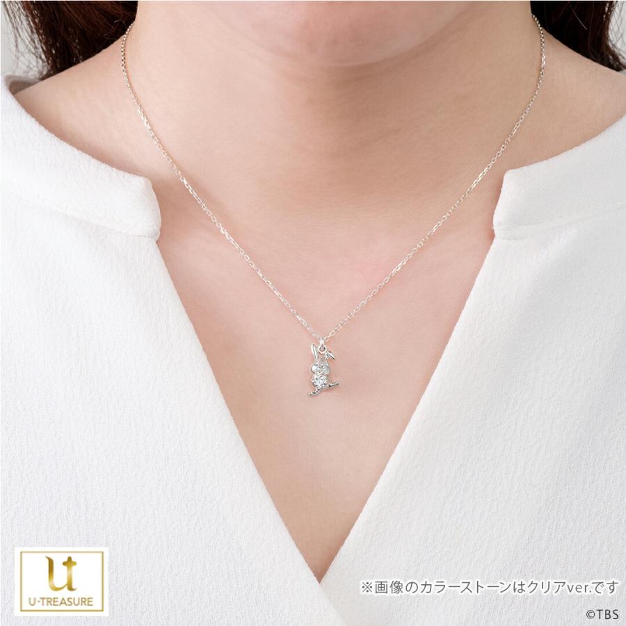 ラッピー グッズ ネックレス 【ラッピー】カラーストーン シルバー925 