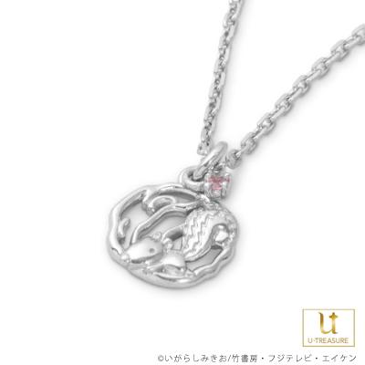 ぼのぼの グッズ ネックレス アクセサリー ぼのぼの モチーフネックレス（シマリスくん） シルバー ジュエリー レディース 女性 グッズ プレゼント｜giv-store｜02