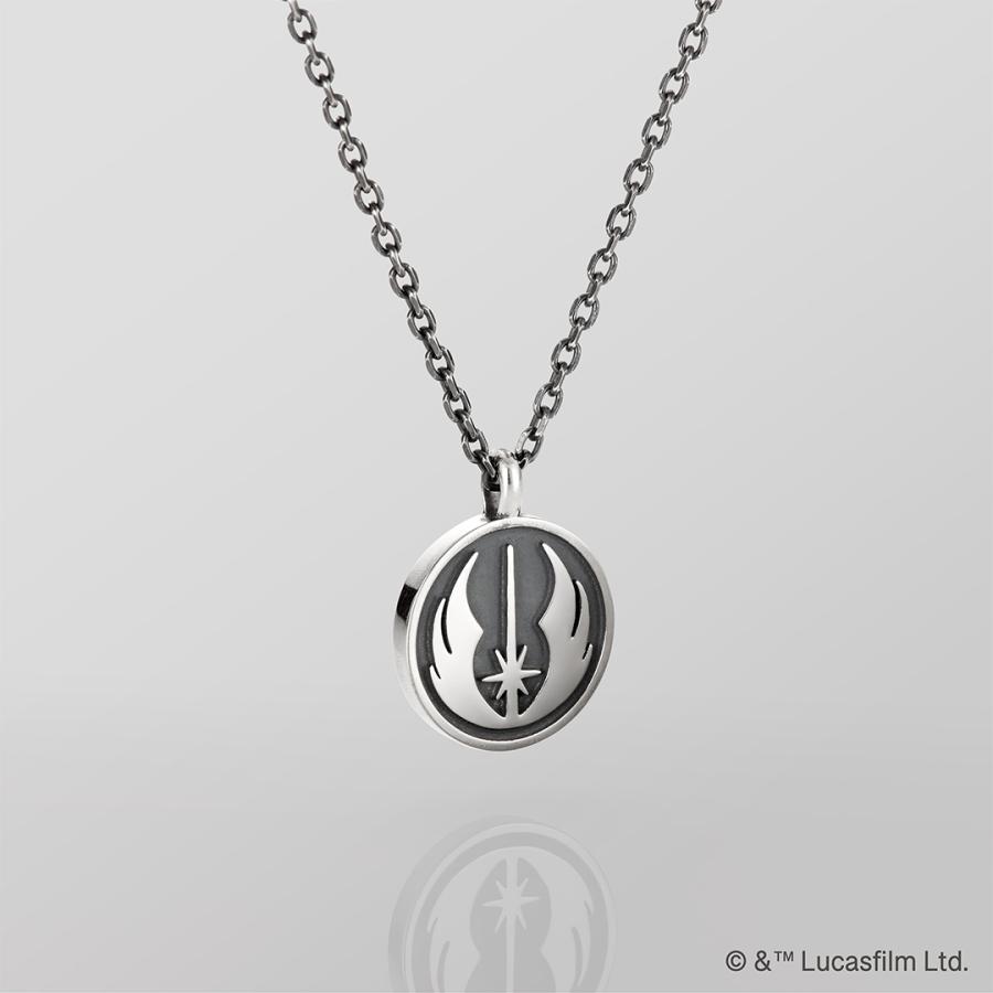K.UNO ケイウノ 『スター・ウォーズ』 グッズ ネックレス 「ジェダイ・オーダー」 エンブレム ネックレス シルバー 数量限定品 ユニセックス 公式 アクセサリーの画像