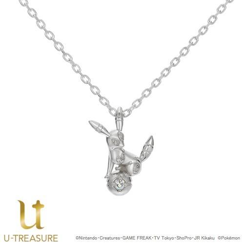 ケイウノ　ブラッキー　シルバー　ネックレス Pokemon ポケモン グッズ ネックレス ブラッキー