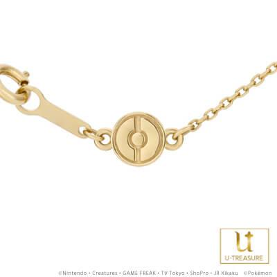 ポケモン グッズ ピカチュウ ネックレス “でんきタイプ”ポケモン いなずまネックレス K18イエローゴールド アクセサリー プレゼントの画像