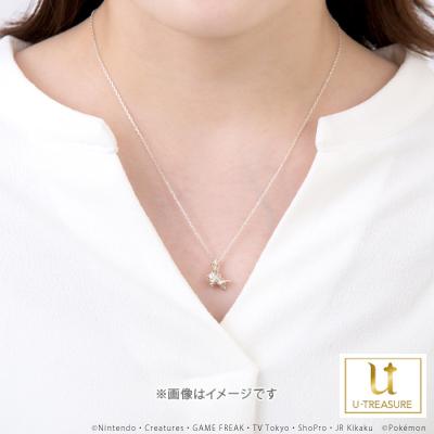 ポケモン グッズ ワンパチ ネックレス プラチナ ユニセックス 男女兼用 レディース メンズ アクセサリー ジュエリー プレゼント ユートレジャーの画像