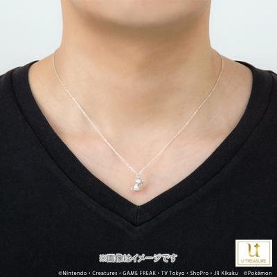 ポケモン グッズ ミミッキュ ネックレス K18ピンクゴールド ユニセックス 男女兼用 レディース メンズ アクセサリー プレゼント ユートレジャーの画像