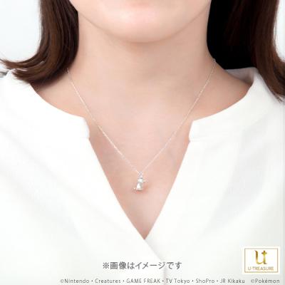 ポケモン グッズ ミミッキュ ネックレス K18ピンクゴールド ユニセックス 男女兼用 レディース メンズ アクセサリー プレゼント ユートレジャーの画像