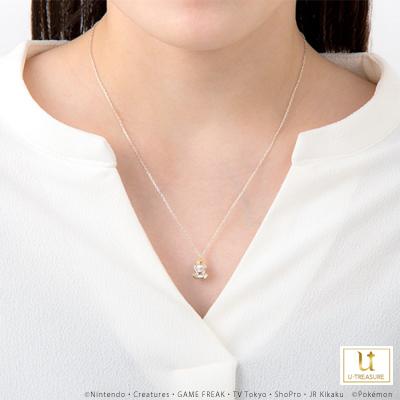 Pokemon（ポケモン） グッズ コダック ネックレス シルバー