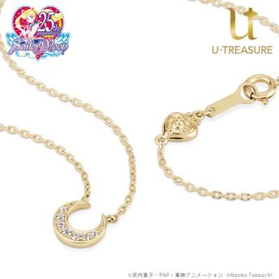 セーラームーン グッズ ネックレス ムーンライトネックレス K18 セーラームーン グッズ ネックレス ムーンライトネックレス K18